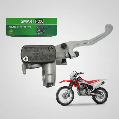 Burrinho Cilindro Mestre de Freio Dianteiro com Manete Smartfox Honda Crf 230f 2007 a 2019