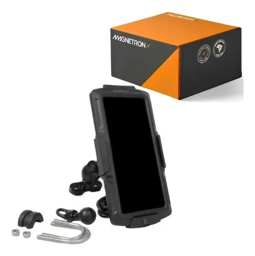 Suporte de Celular para Guidão com Carregador por Indução Magnetron à Prova d'Água 4 a 7 Polegadas