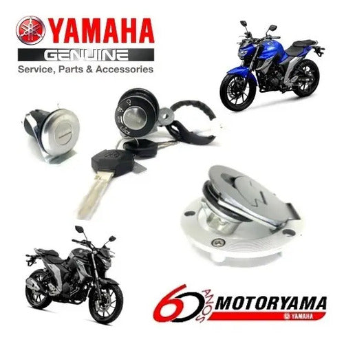 Conjunto de Travas Yamaha Fazer Fz25 250 2018 a 2025