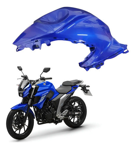 Carenagem Capa do Tanque Esquerda Yamaha Fazer Fz25 250 Azul