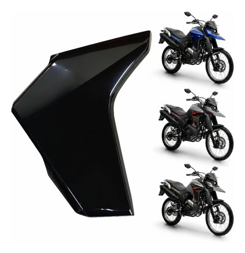 Aba do Tanque Direita Yamaha Lander 250 2025 em diante Preto