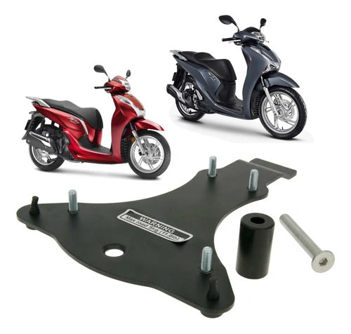 Suporte de Baú Bagageiro Givi Honda Sh 150i 2009 a 2019 Sh 300i 2015 a 2020