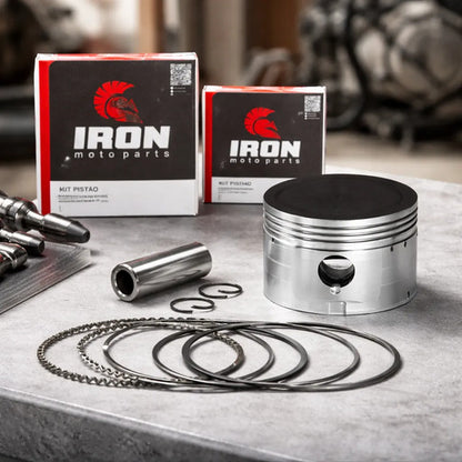 Kit Pistão com Anéis Iron Dafra Apache 150 2011 a 2019 STD