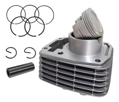 Kit Cilindro Pistão e Anéis Smartfox Honda Cg 125 Fan Cargo 2009 a 2013
