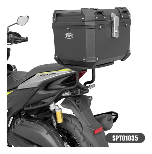 Suporte de Baú Bagageiro Scam Yamaha Aerox 160 2026 em diante