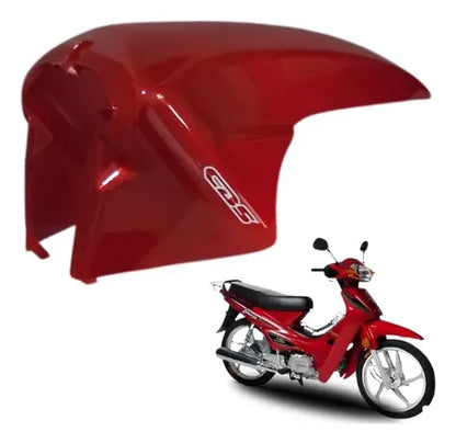 Paralama Dianteiro Iron Shineray Phoenix 50 2011 a 2019 Vermelho Brilhante