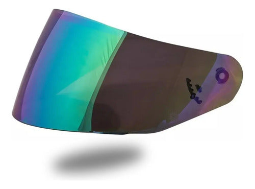 Viseira Polivisor Norisk FF302 Soul e Texx Wing Injetada 2,2 mm Camaleão Claro