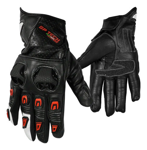 Luva GP Tech Verona Preto Vermelho