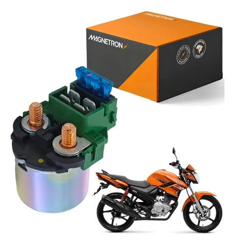 Relé de Partida Magnetron Honda Cbx 200 Strada Nx 200 Xr 200r Yamaha Crosser Fazer 150
