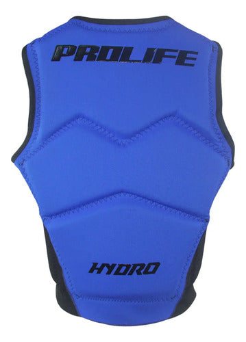 Colete Salva Vidas Homologado Hydro Prolife Tecnológico Slim Azul