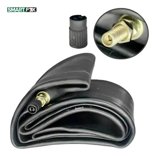Câmara de Ar Smartfox Yamaha Crypton 115 Shineray Jet Phoenix 50 Honda C100 Dream 2.50 Aro 17