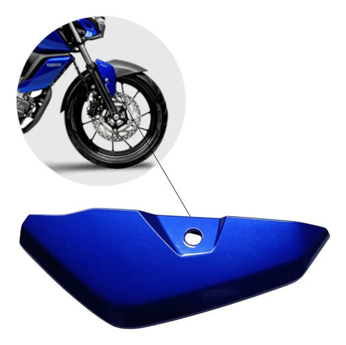 Protetor do Paralama Dianteiro Direito Yamaha Fazer Fz15 150 2023 a 2025 Azul