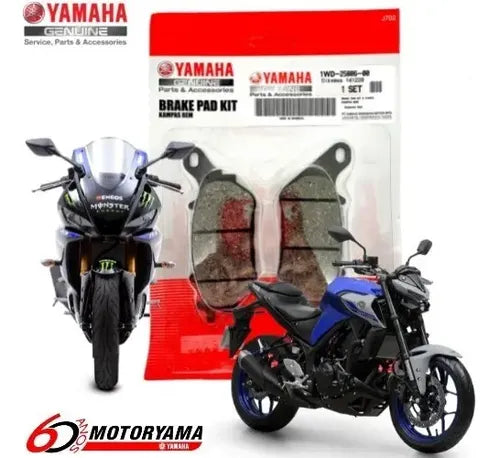 Pastilha de Freio Traseira Yamaha Mt-03 Yzf-R3 2016 em diante