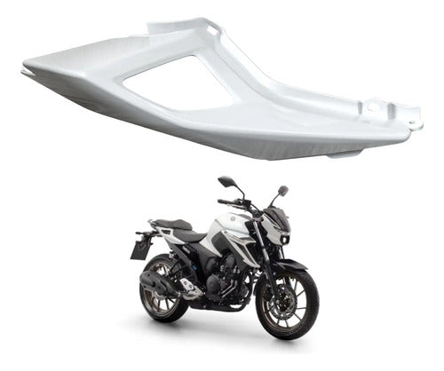 Rabeta Lateral Direita Yamaha Fazer Fz25 250 2018 em diante Branco Metálico