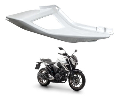Rabeta Lateral Direita Yamaha Fazer Fz25 250 2018 em diante Branco Metálico
