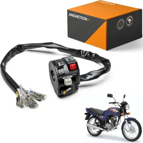 Interruptor do Farol com Seta Magnetron Honda Cg 125 Titan 1995 a 2000