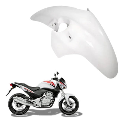 Paralama Dianteiro Paramotos Honda Cb 300r 2009 em diante Branco