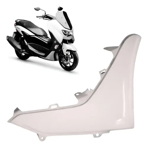 Moldura da Tampa Lateral Direita Yamaha Nmax 160 2021 a 2024 Branco