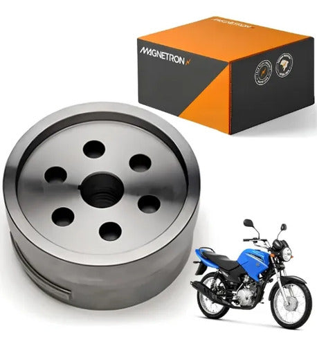 Volante do Magneto Partida a Pedal Magnetron Yamaha Xtz 125 2011 a 2014 Factor 125 2011 a 2016
