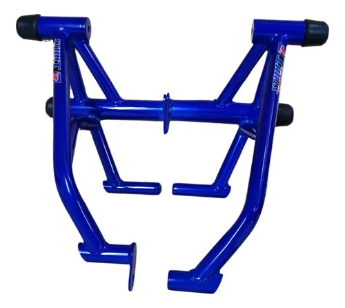 Protetor de Motor Stunt Race Honda Cg 160 Titan Fan Start Cargo 2016 a 2025 Azul Metálico