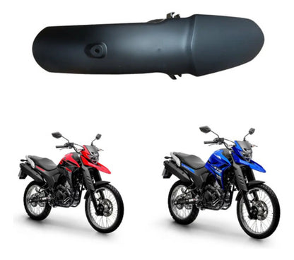 Paralama Dianteiro Yamaha Lander 250 2020 a 2025 Preto Fosco
