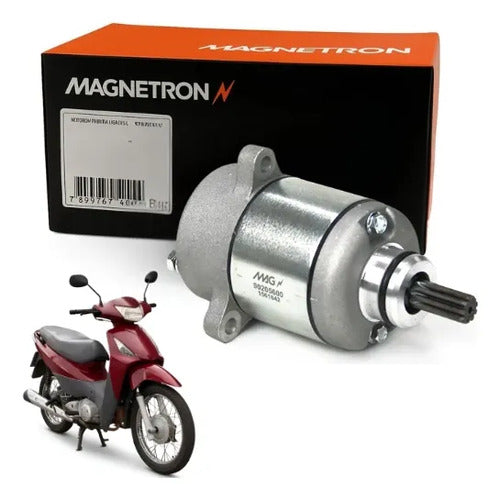 Arranque Motor de Partida Magnetron Honda Biz 125 2006 a 2010