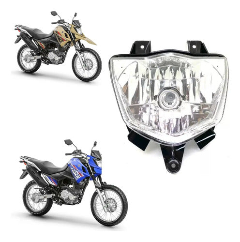 Farol Bloco Óptico Yamaha Crosser 150 2015 a 2022