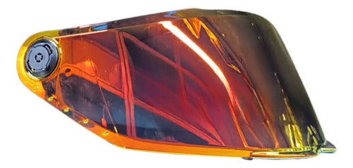 Viseira MT Helmets V-28B Stinger 2 Thunder 4 e Braker Revo Vermelho
