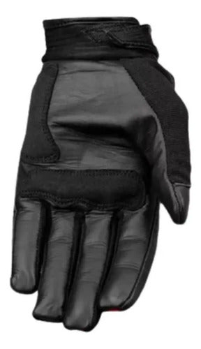 Luva GP Tech Urban Tech Preto Vermelho