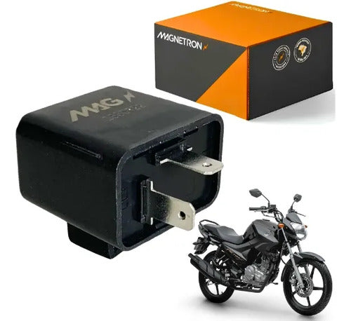 Relé de Pisca Magnetron Yamaha Factor Neo 125 Fazer 150 Nmax 160 2 Pinos
