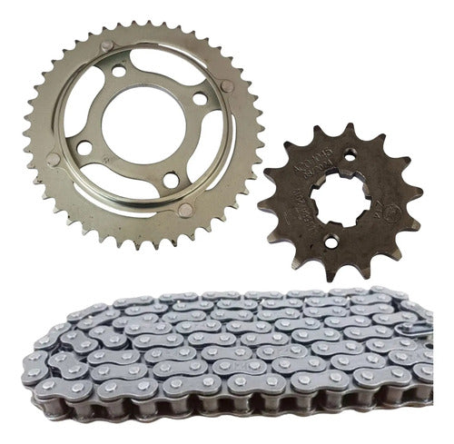 Kit Relação Smartfox sem Retentor Honda Cg 125 Titan Fan 428H 116L 44/14T