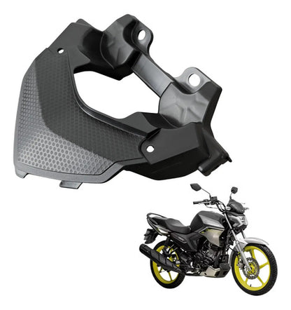 Tampa da Lanterna Yamaha Factor 125 2024 em diante Factor 150 2024 a 2025 Fazer 150 2025 Preto