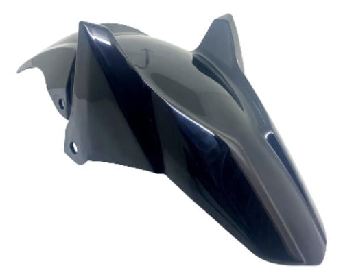 Paralama Dianteiro Yamaha Crosser 150 2014 em diante Preto Brilhante