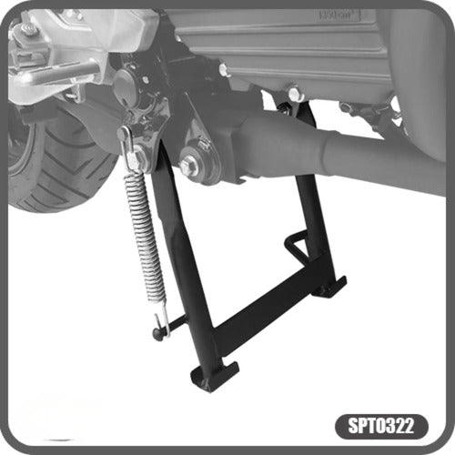 Cavalete Central Scam Yamaha Fazer Fz25 250 2018 em diante Preto Fosco