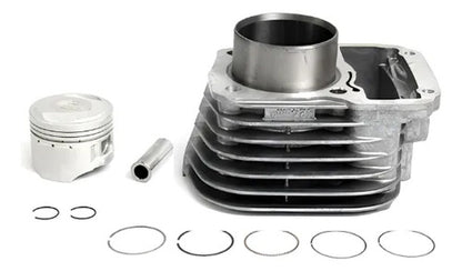 Kit Cilindro Pistão e Anéis Magnetron Honda Cg 125 Titan Fan 2001 a 2008 Bros 125 2003 a 2005