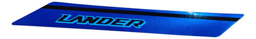 Adesivo da Tampa Lateral Esquerda Yamaha Lander 250 2025 Azul