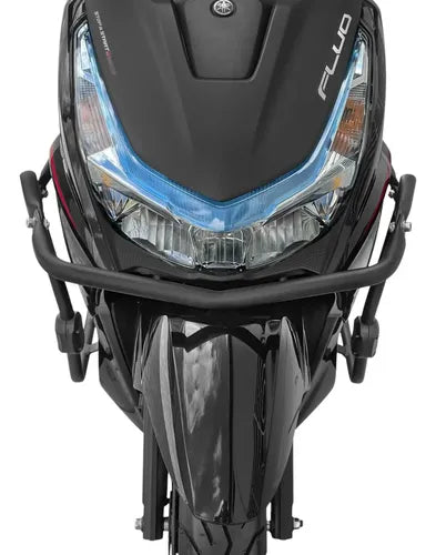 Protetor de Carenagem Protetor de Motor Scam Yamaha Fluo 125 2026 Preto Fosco