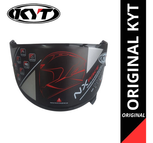 Viseira KYT NX Race Fumê Escuro