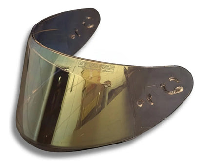 Viseira Polivisor Axxis Segment ASX V18B Injetada 2,2 mm Dourado Claro