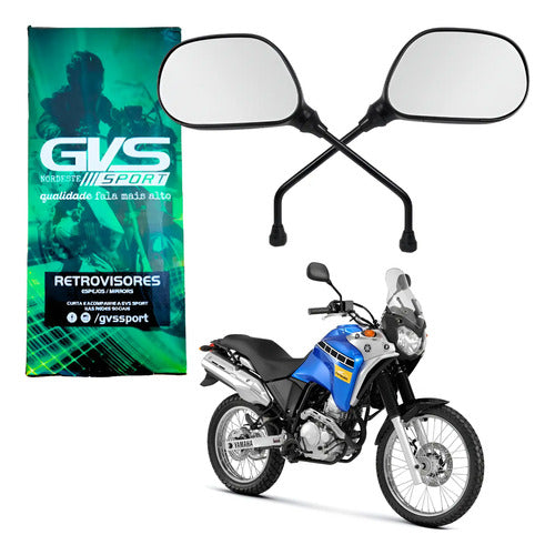 Par de Espelhos Retrovisores GVS Yamaha Ténéré Fazer Lander 250