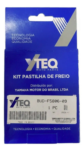 Pastilha de Freio Traseira Y-TEQ Yamaha Nmax Aerox 160