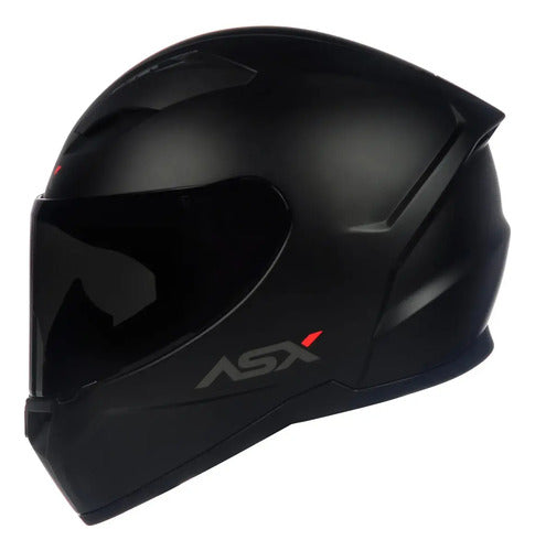 Capacete ASX City Solid Preto Grafite Fosco