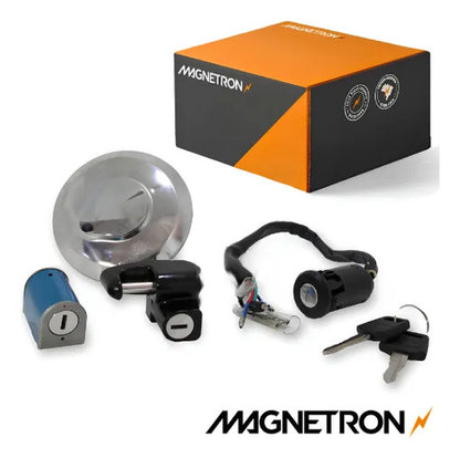 Conjunto de Travas com Chave de Ignição Magnetron Honda Cg 125 Titan 1994 a 2000