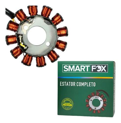 Magneto Estator com Bobina de Pulso Smartfox Honda Biz 100 2013 a 2015