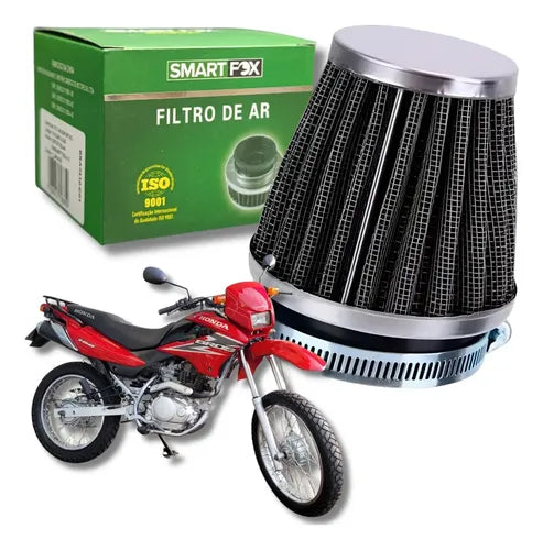 Filtro de Ar Esportivo Smartfox Honda Cg 125 Fan Bros Cg 150 Titan Cbx 200 Strada Nx 200 Xr 200r