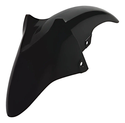 Paralama Dianteiro Yamaha Fazer Fz25 250 2022 a 2025 Preto Brilhante