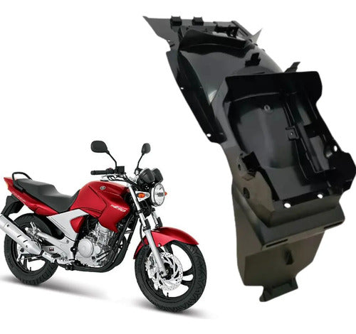 Paralama Traseiro Yamaha Fazer 250 2006 a 2011 Preto