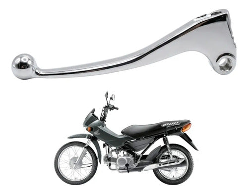 Manete de Embreagem Cometa Honda Pop 100 2007 a 2015 Cromado