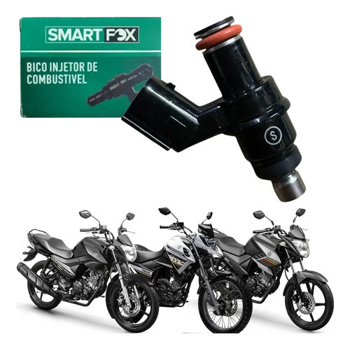 Bico Injetor 8 Furos Smartfox Yamaha Fazer Crosser 150 2014 a 2021 Factor 150 2016 a 2021