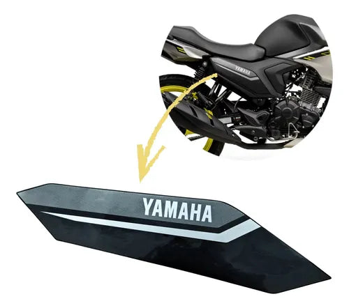 Adesivo da Tampa Lateral Direita Yamaha Factor Dx 150 2025 Prata